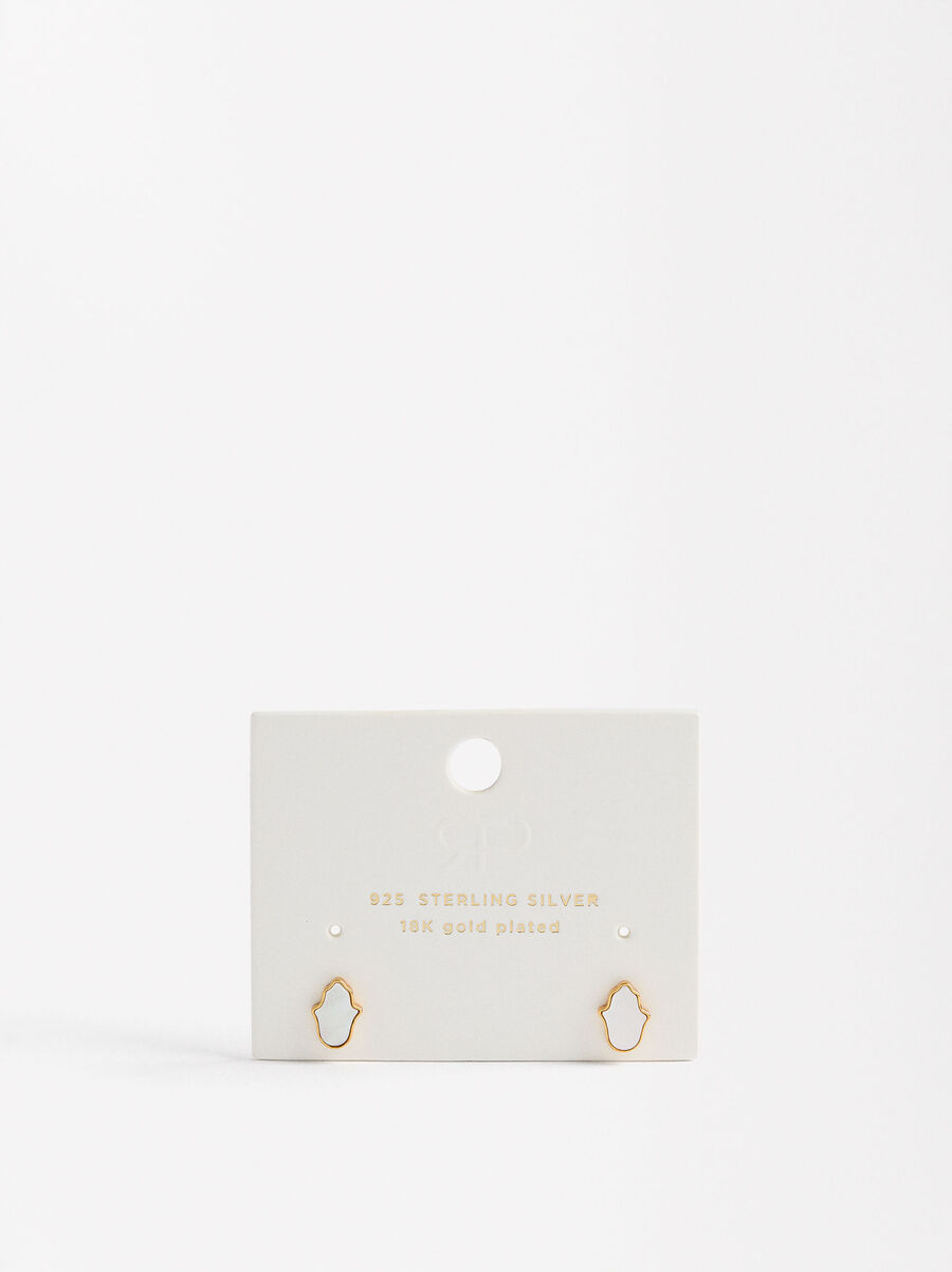 Aros de mano de Fátima - Plata de ley 925