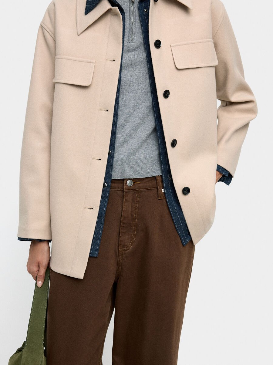 Sobrecamisa con solapas