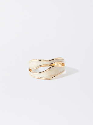 Gold-Toned Ring, , hi-res
