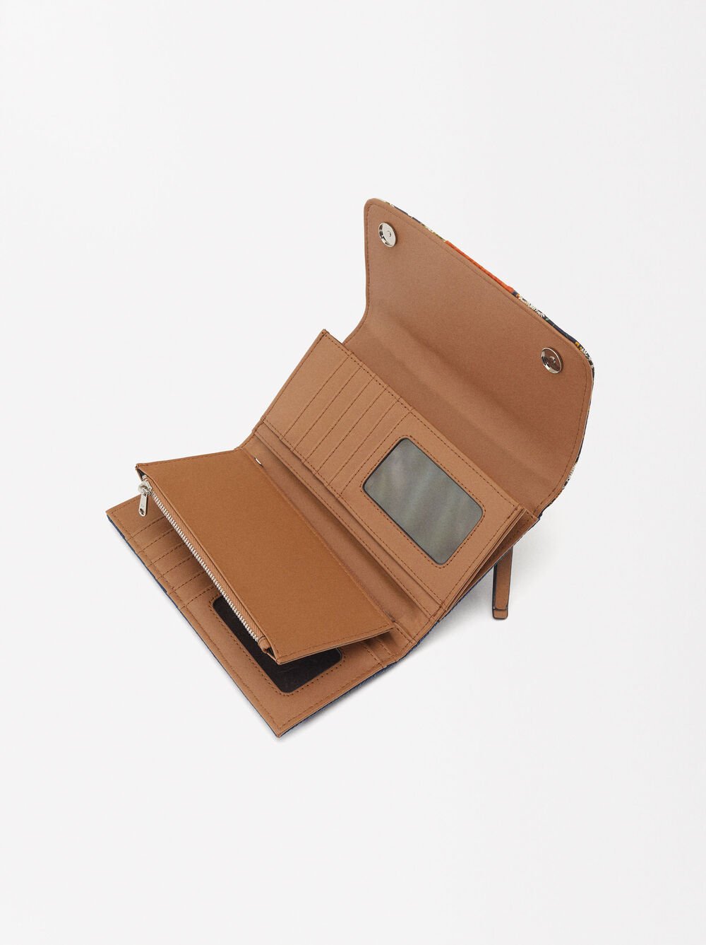Brieftasche Mit Patchwork-Design