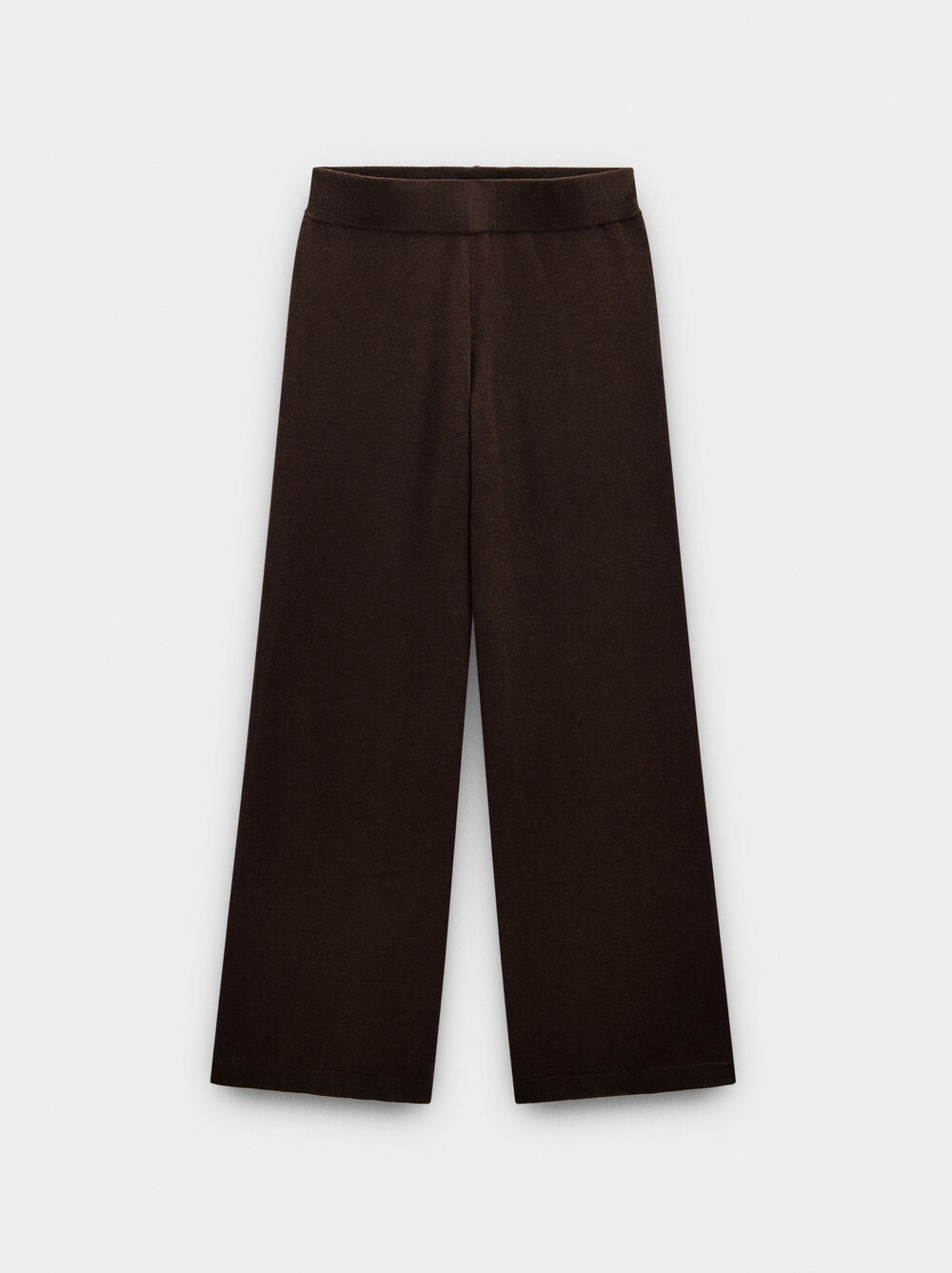 Elastic waist knit pants