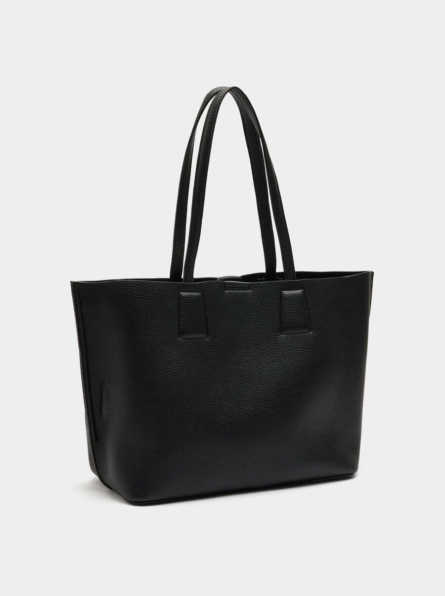 Laptop bag with texture