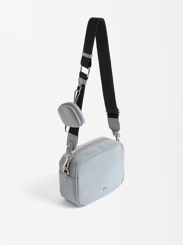 Soft texture crossbody bag
