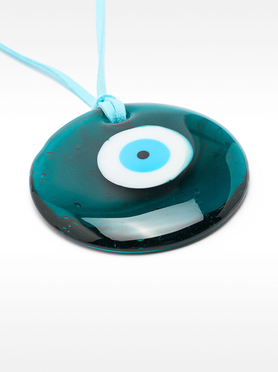 Necklace cord with eye pendant