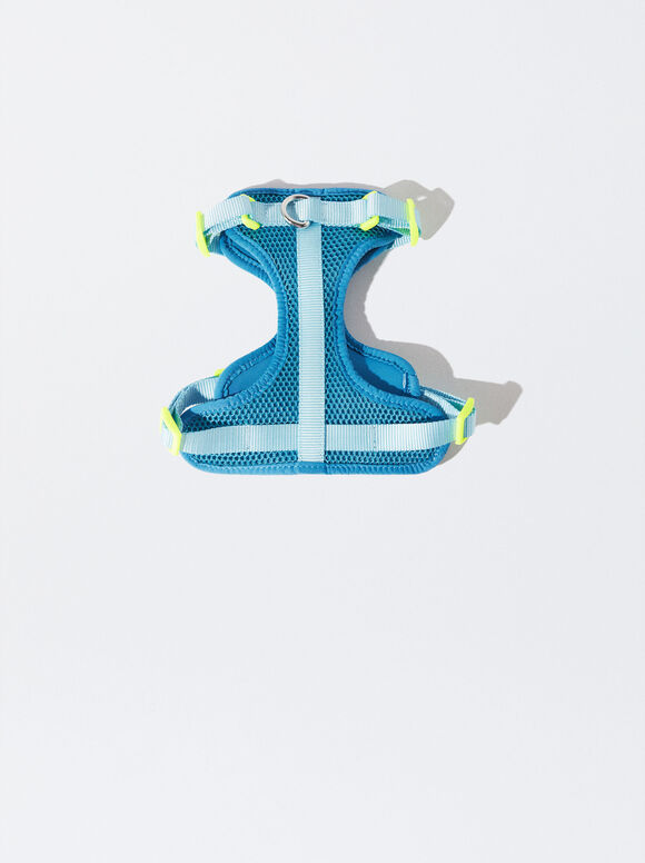 Dog Harness, Blue, hi-res