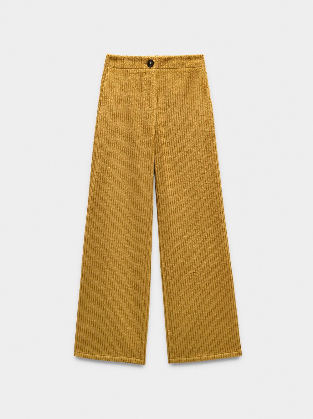 Corduroy trousers with 100% cotton