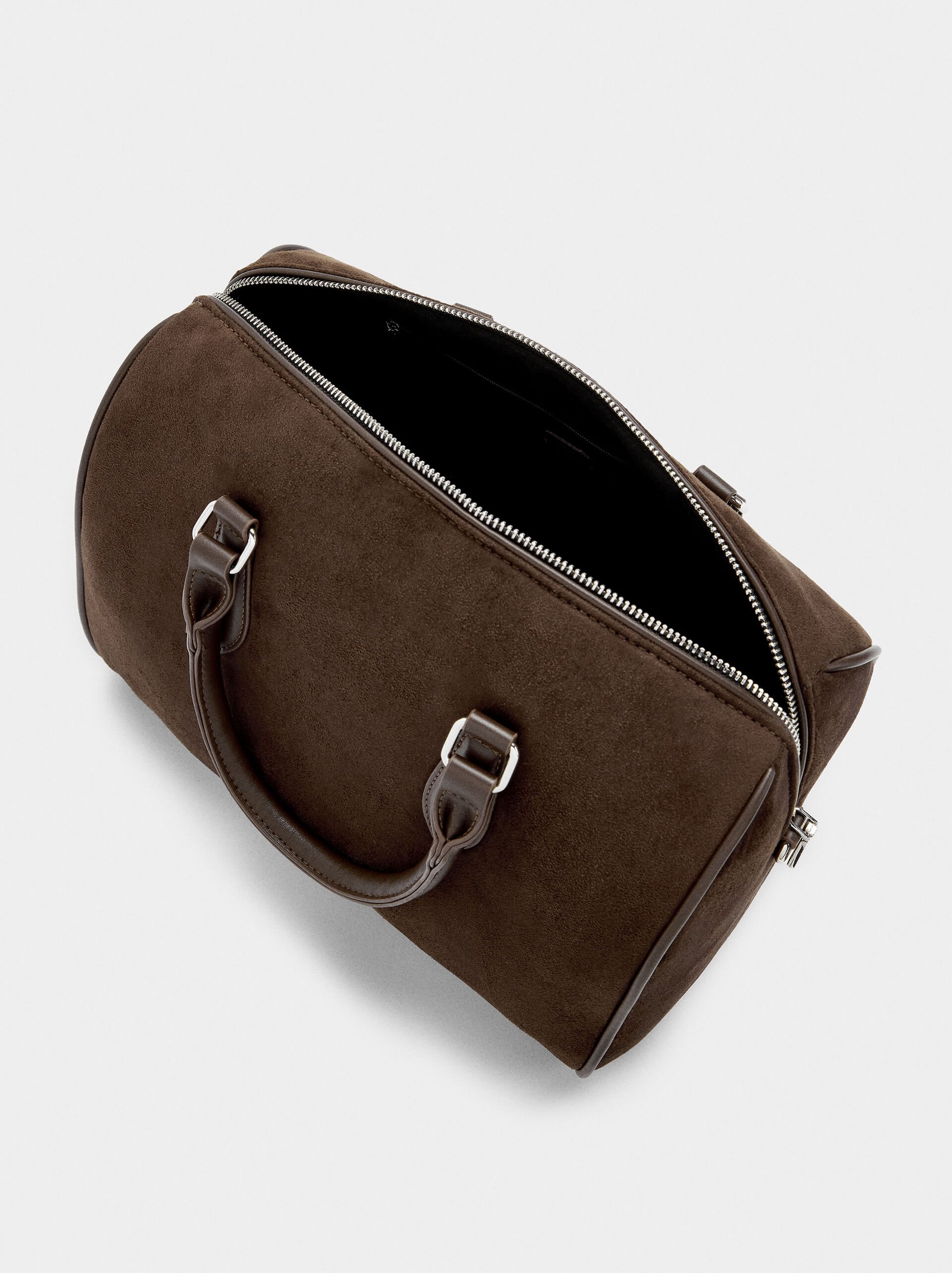 Leather-effect tote bag M image number 3.0