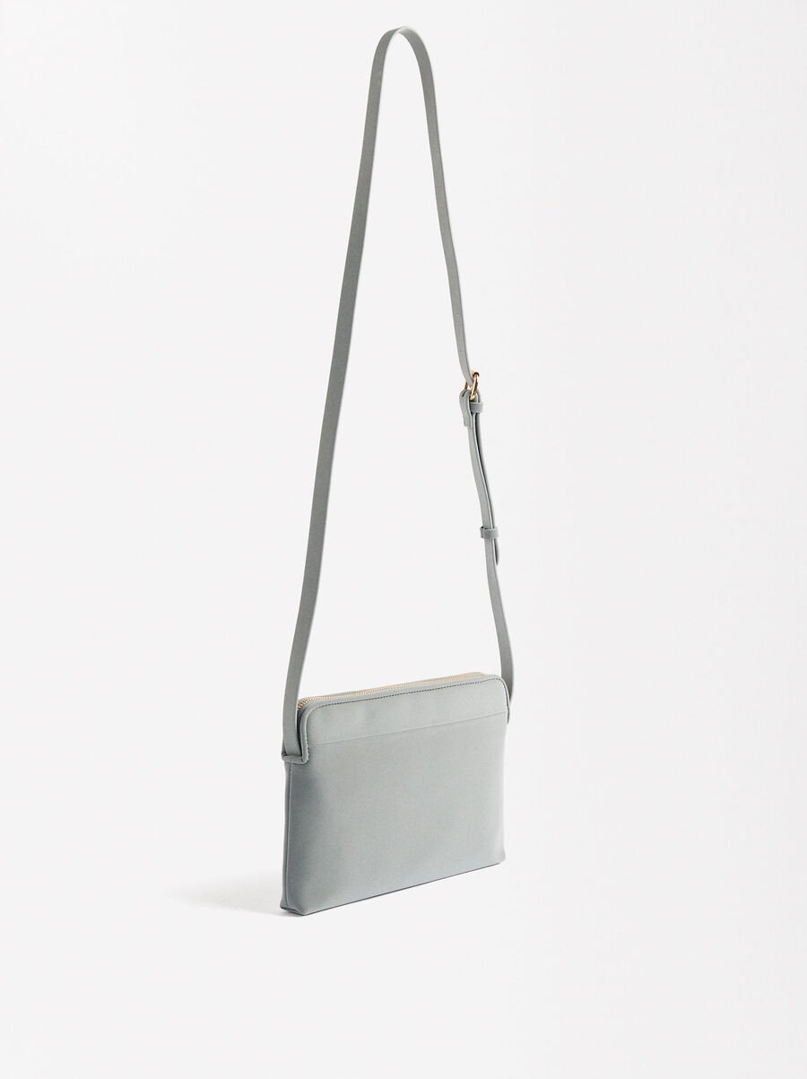 Sac bandoulière texture douce