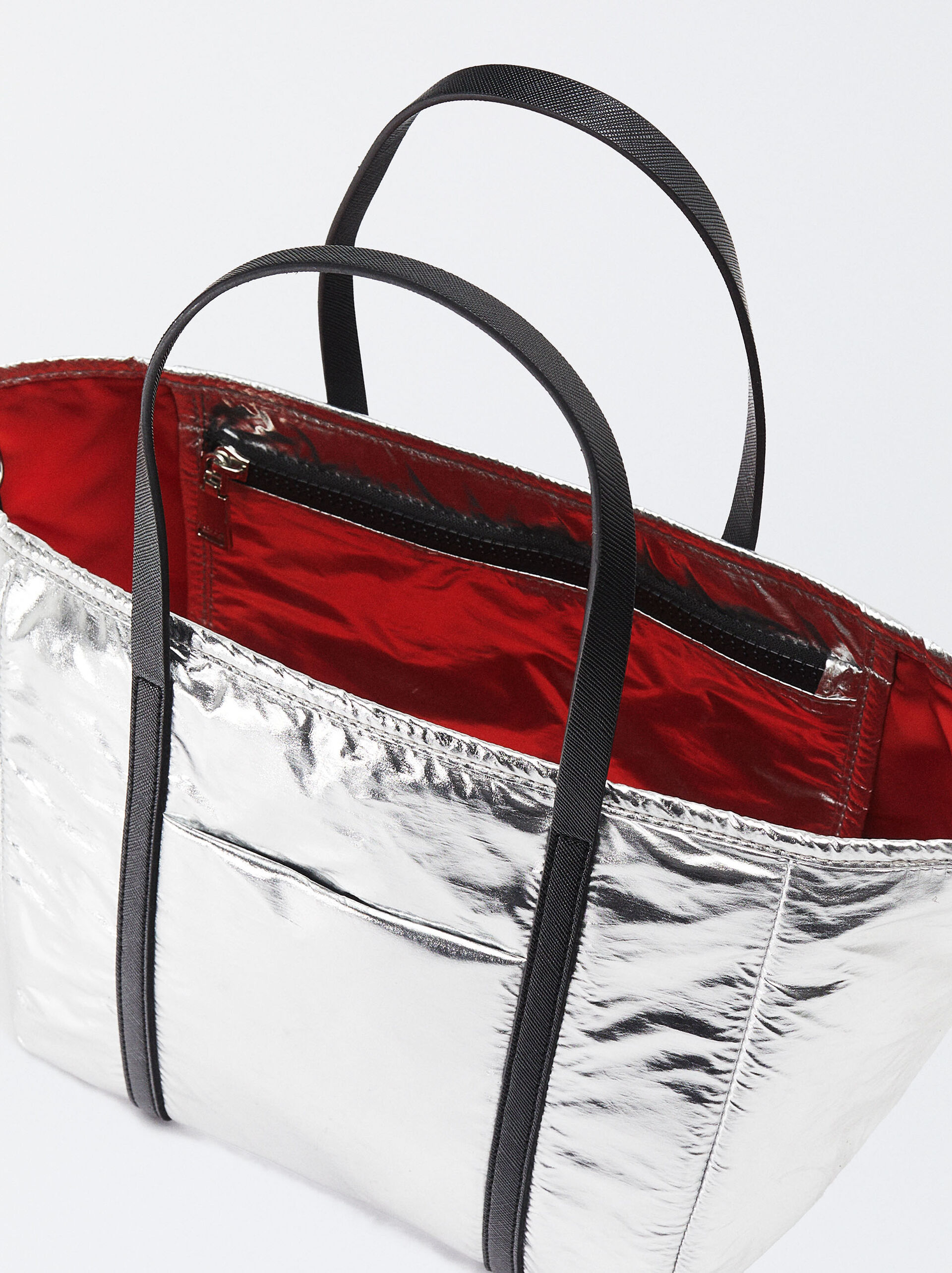 Personalized Metallic Shopper Bag M image number 5.0
