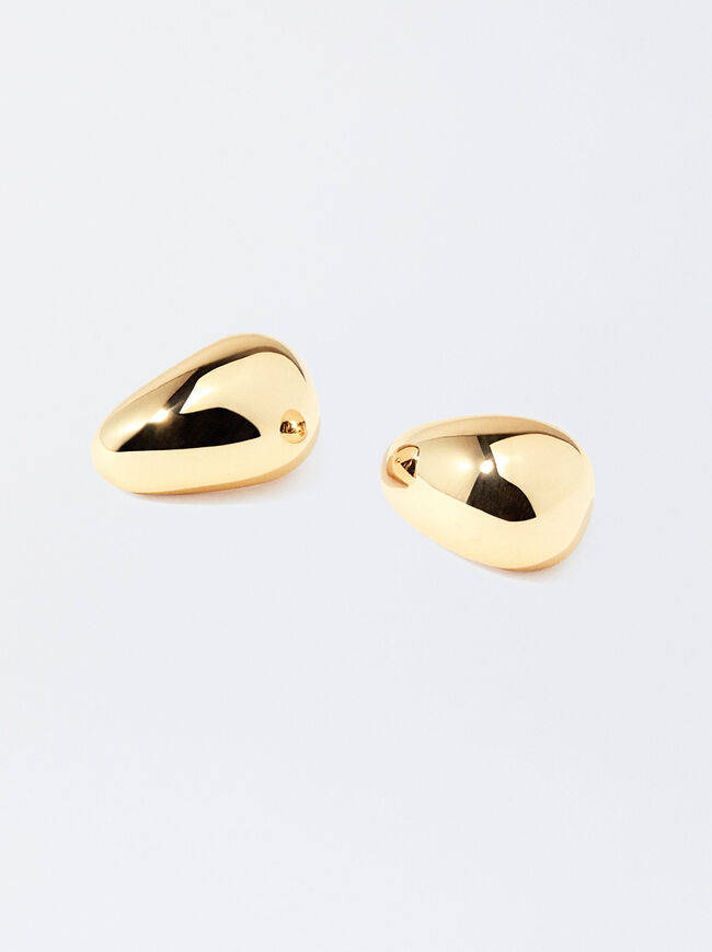 Golden Drop Earrings image number 1.0