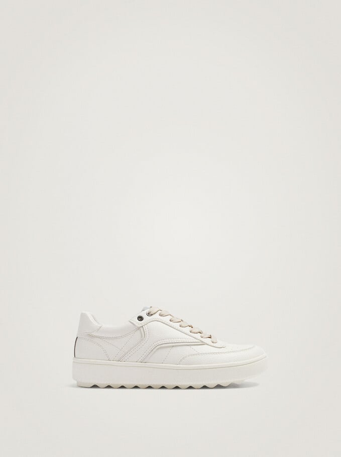 White Sneakers, White, hi-res