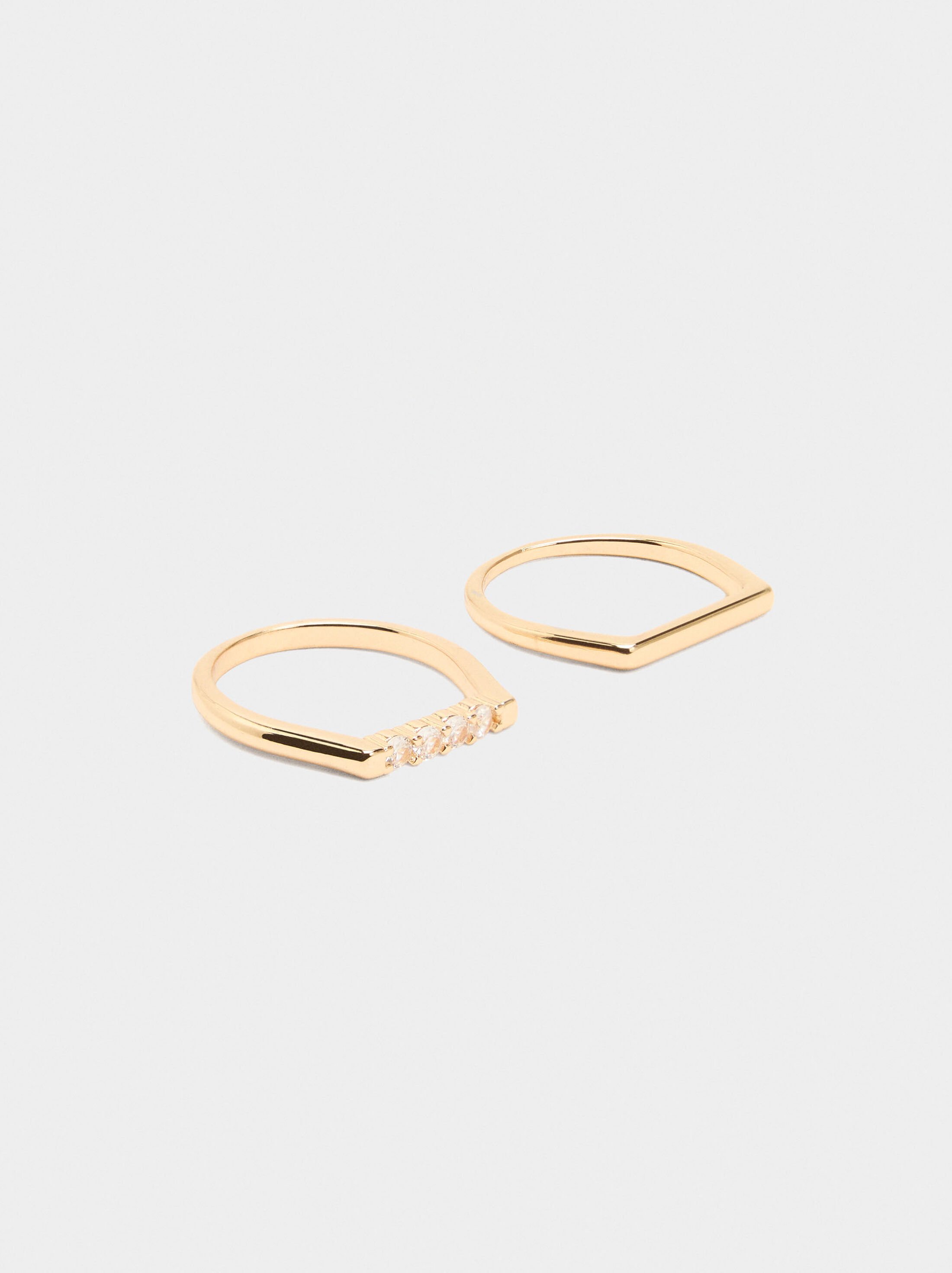 Set of rings with zirconia image number 2.0