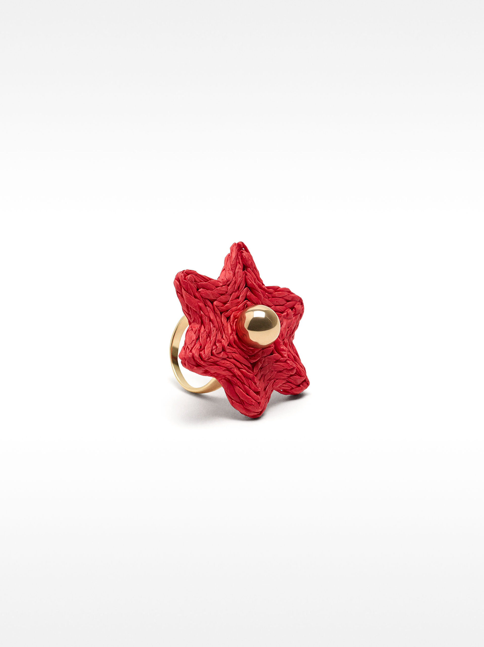 Maxi-Blumenring mit Stroheffekt image number 0.0