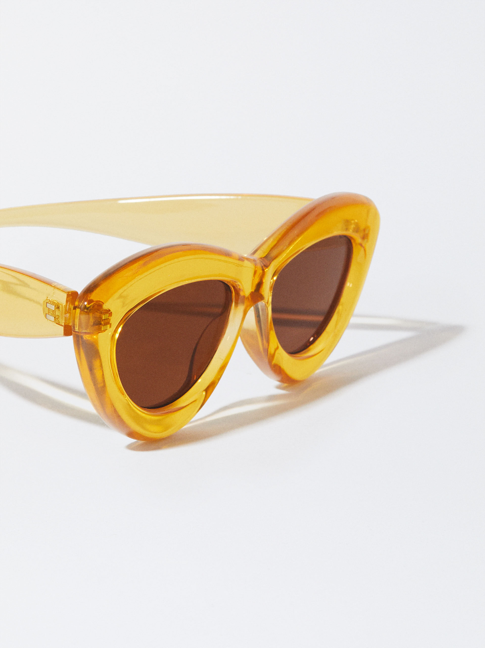 Yellow cat sunglasses 2025