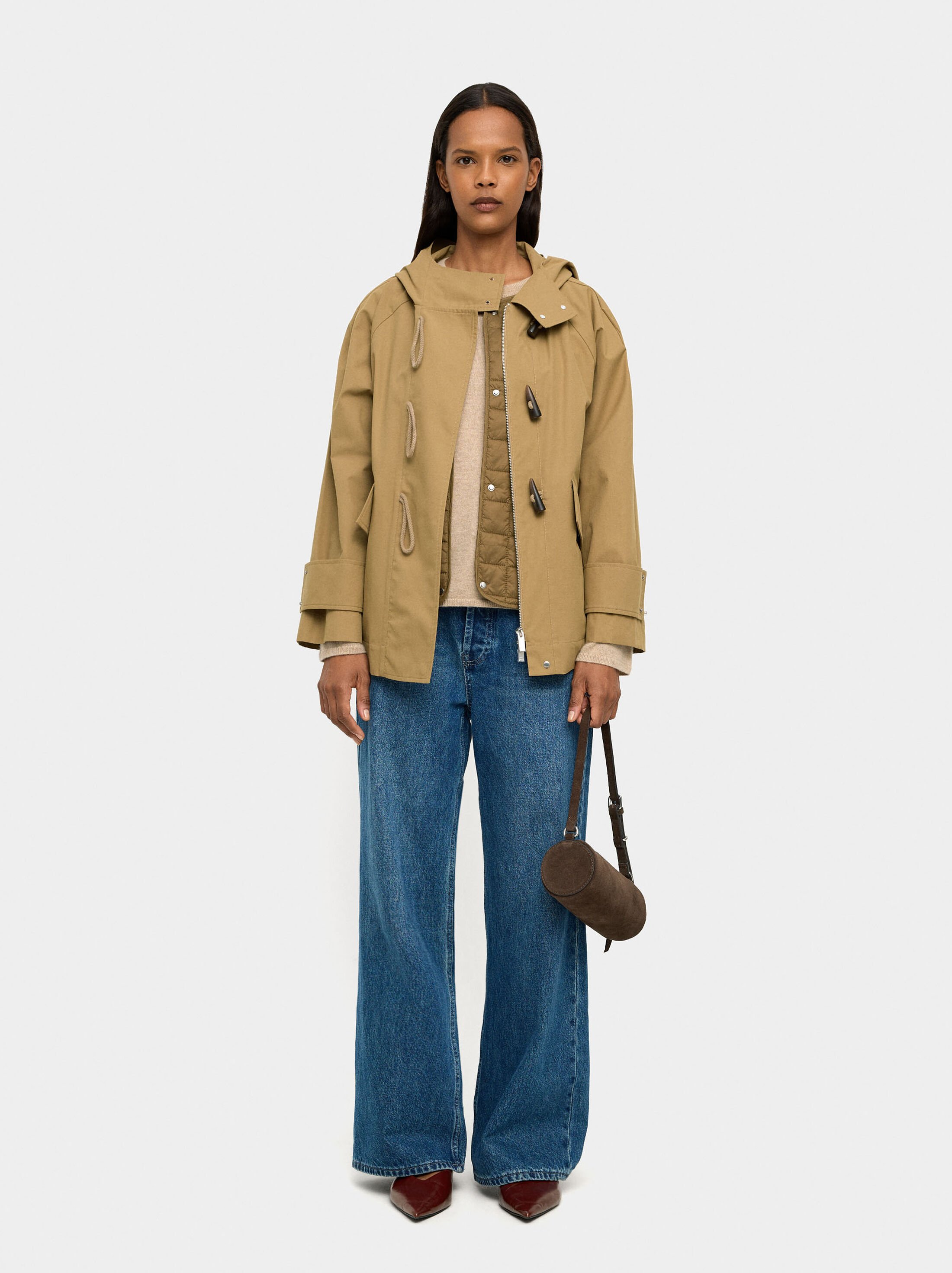 Cotton jacket with vest image number 0.0