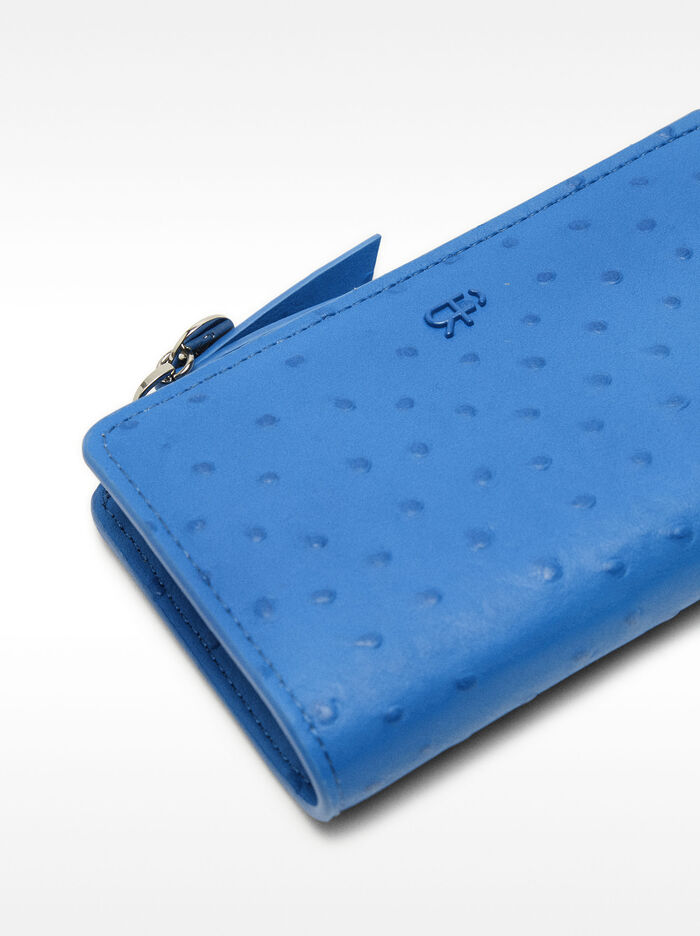 Cartera con grabado animal