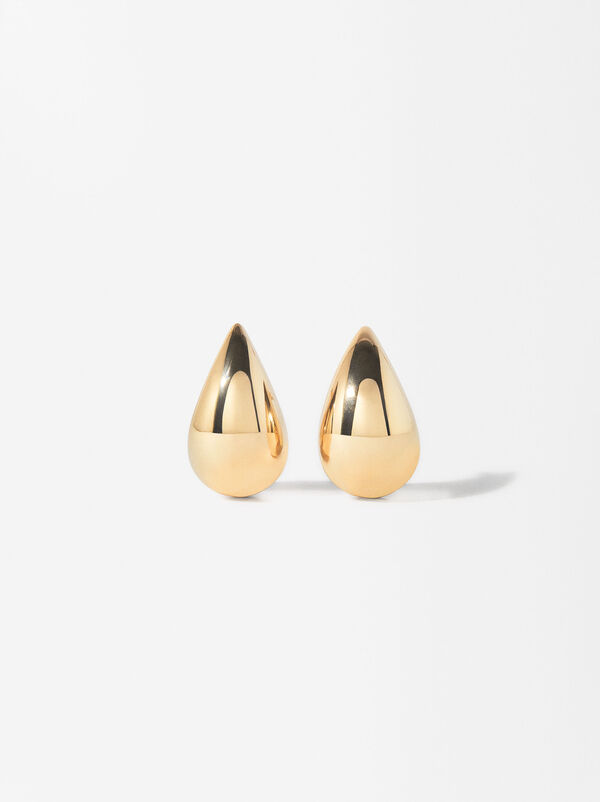 XL drop earrings