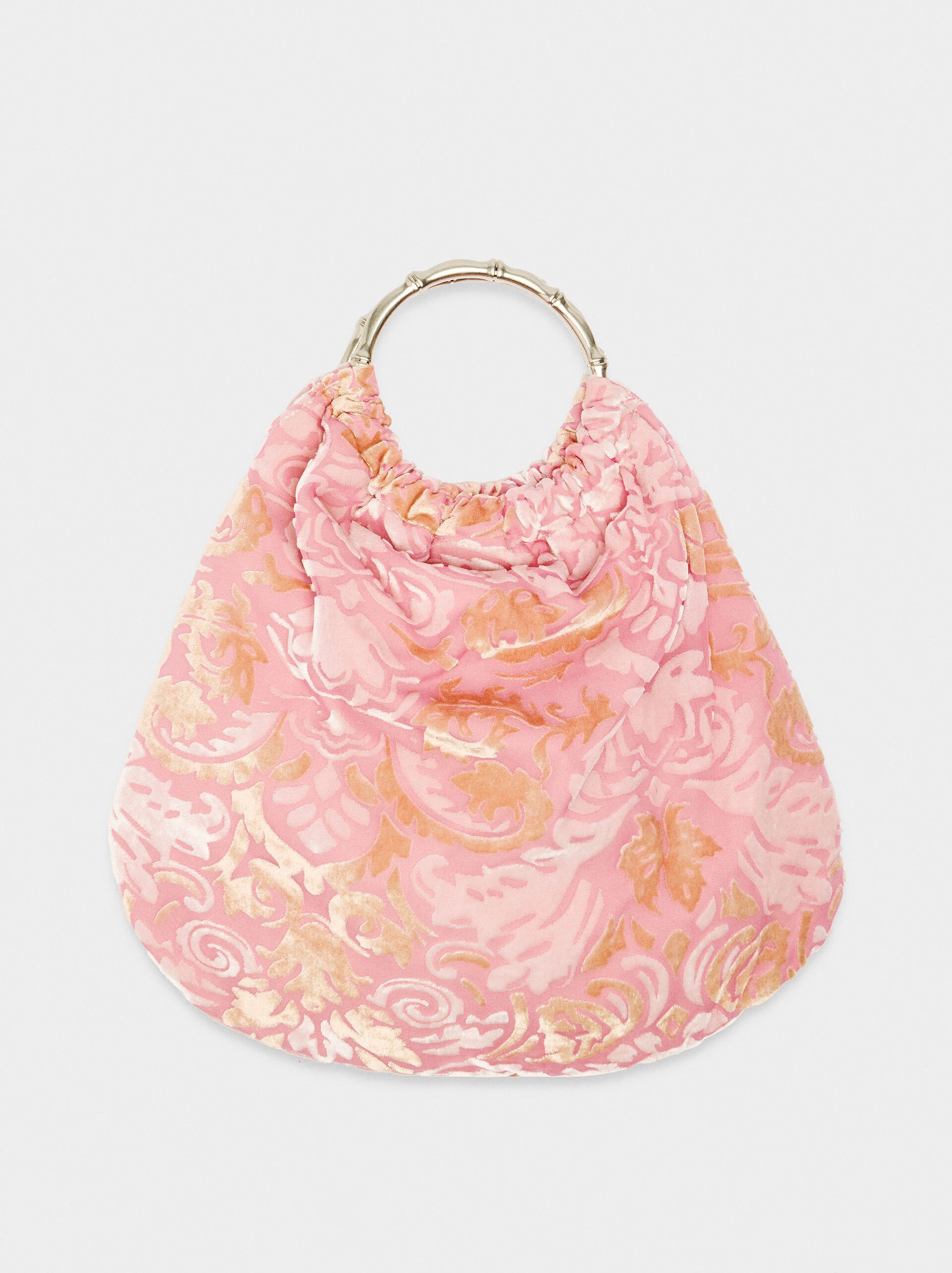 Fabric handbag image number 0.0