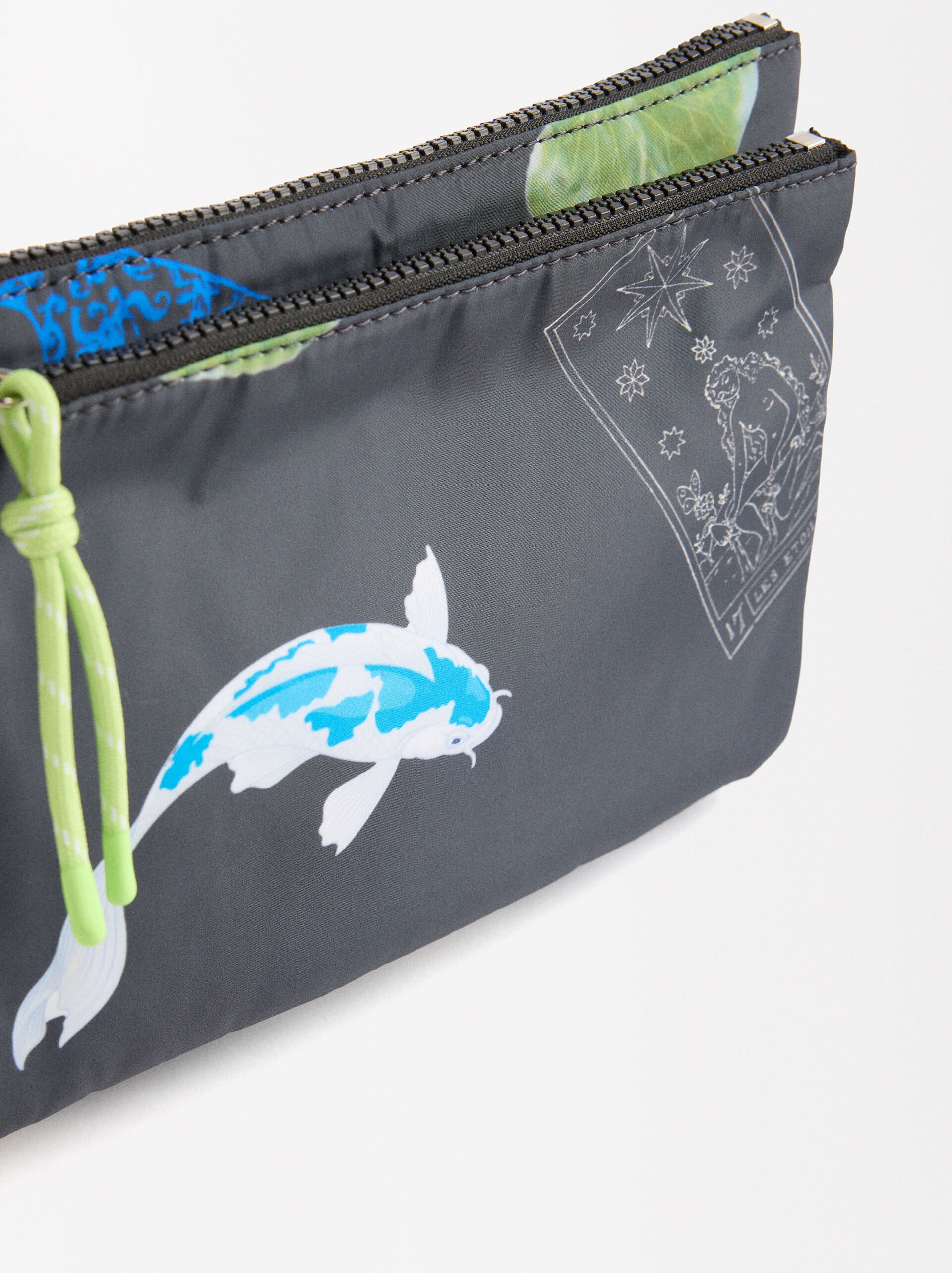 Printed nylon multi-purpose bag image number 1.0