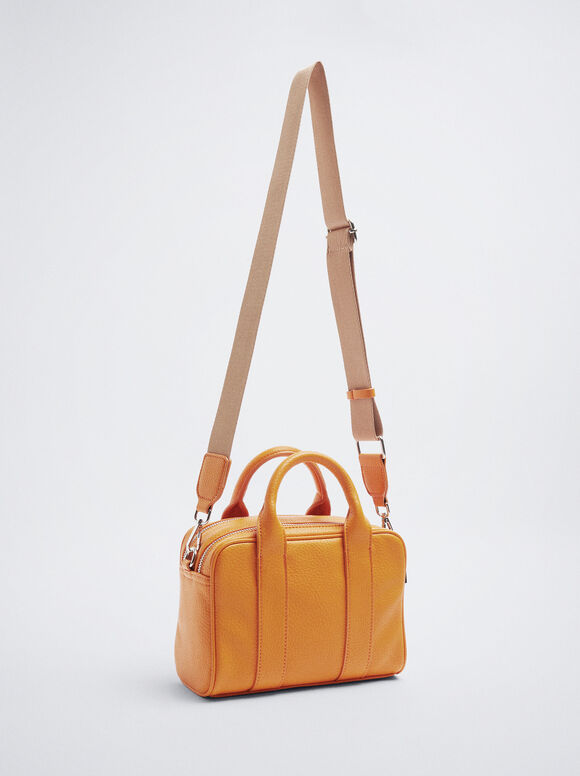 Basic Tote Bag, Orange, hi-res