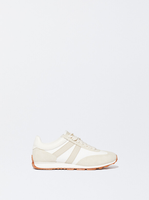 Sapatilhas Desportivas Running, Branco, hi-res