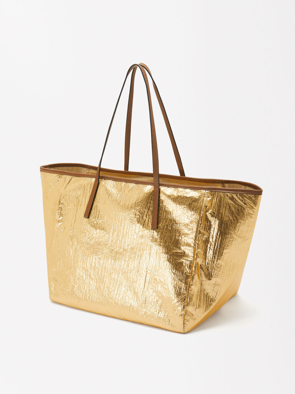 Metallic Shopper Bag L