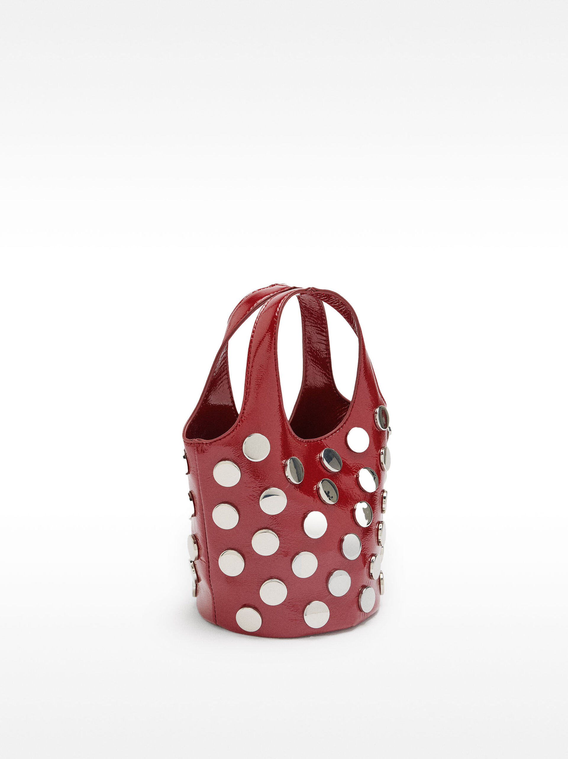 Borsa a spalla con borchie  image number 3.0