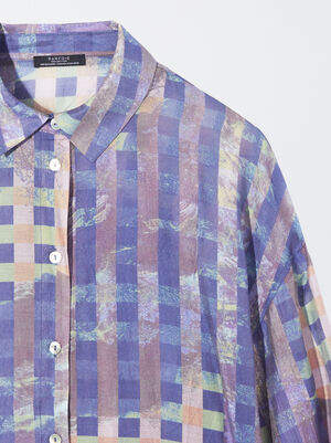Camicia Stampata Lyocell image number 6.0