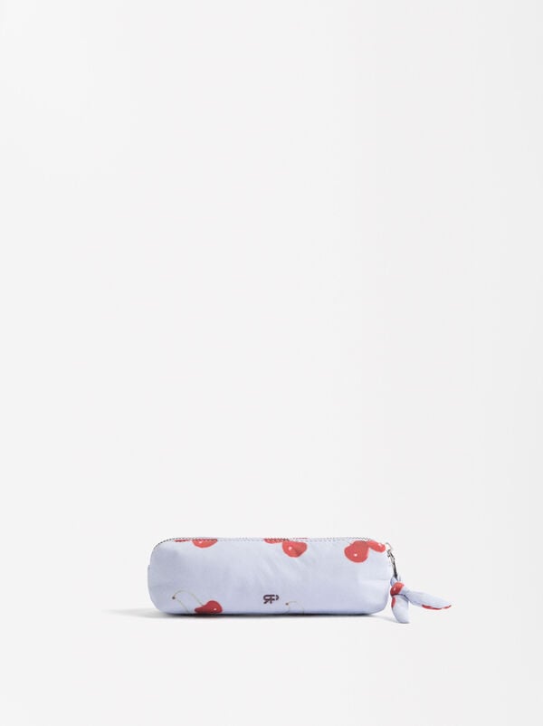 Printed nylon pencil case