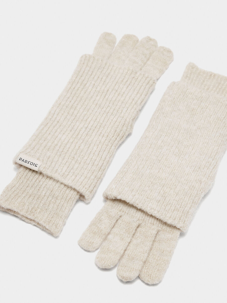 Knit gloves