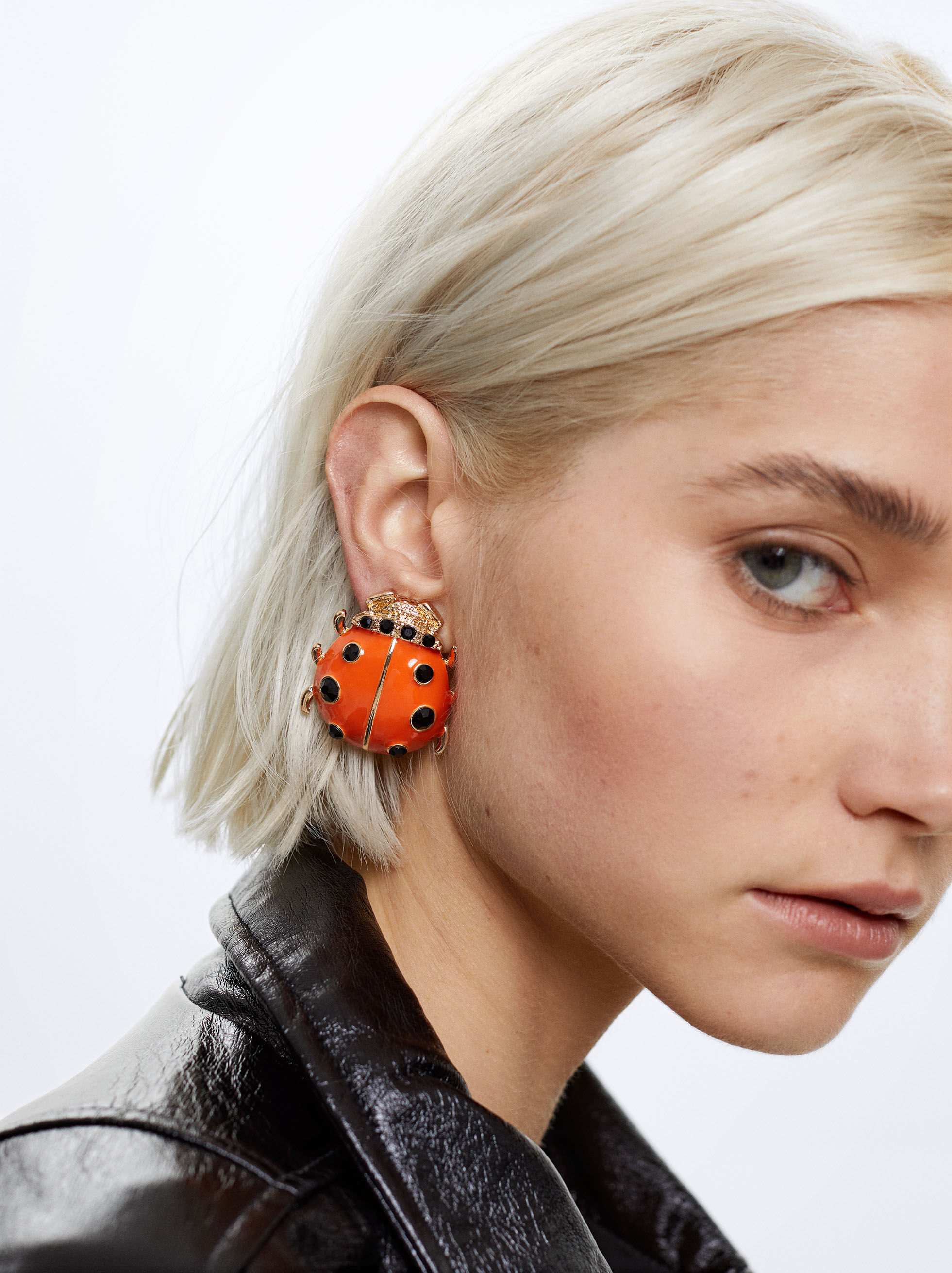 diy clip on ladybug earringsTikTok Search