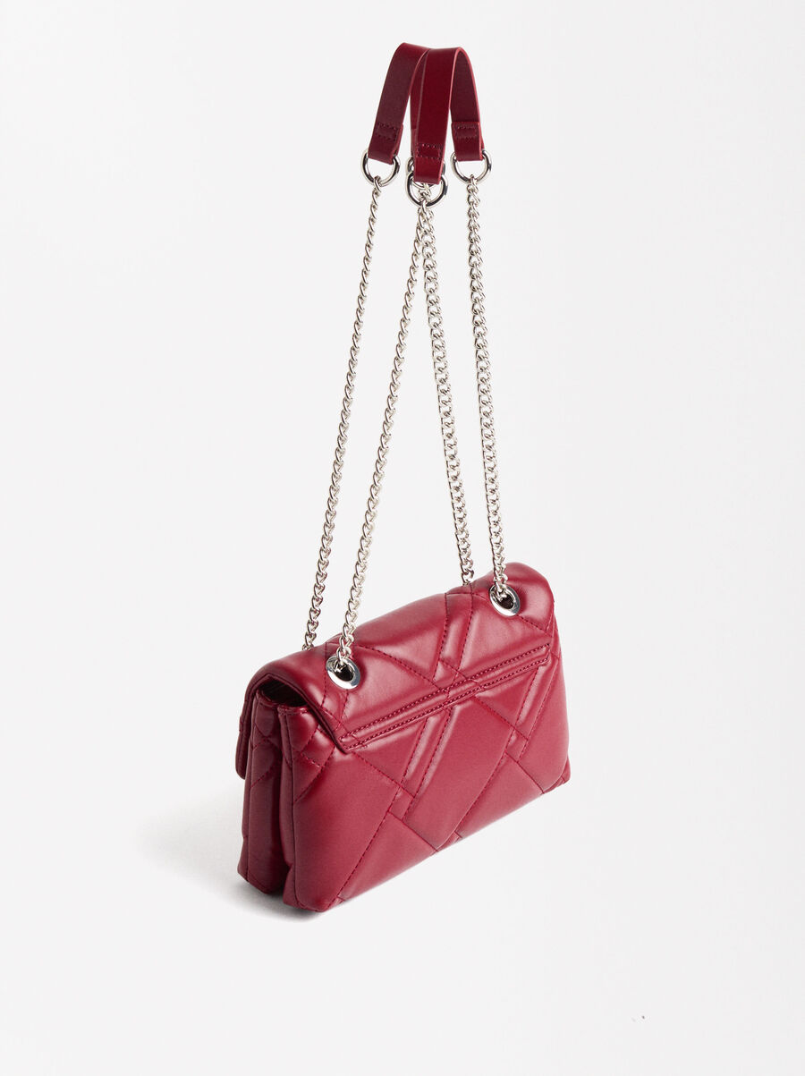 Shoulder bag with chain