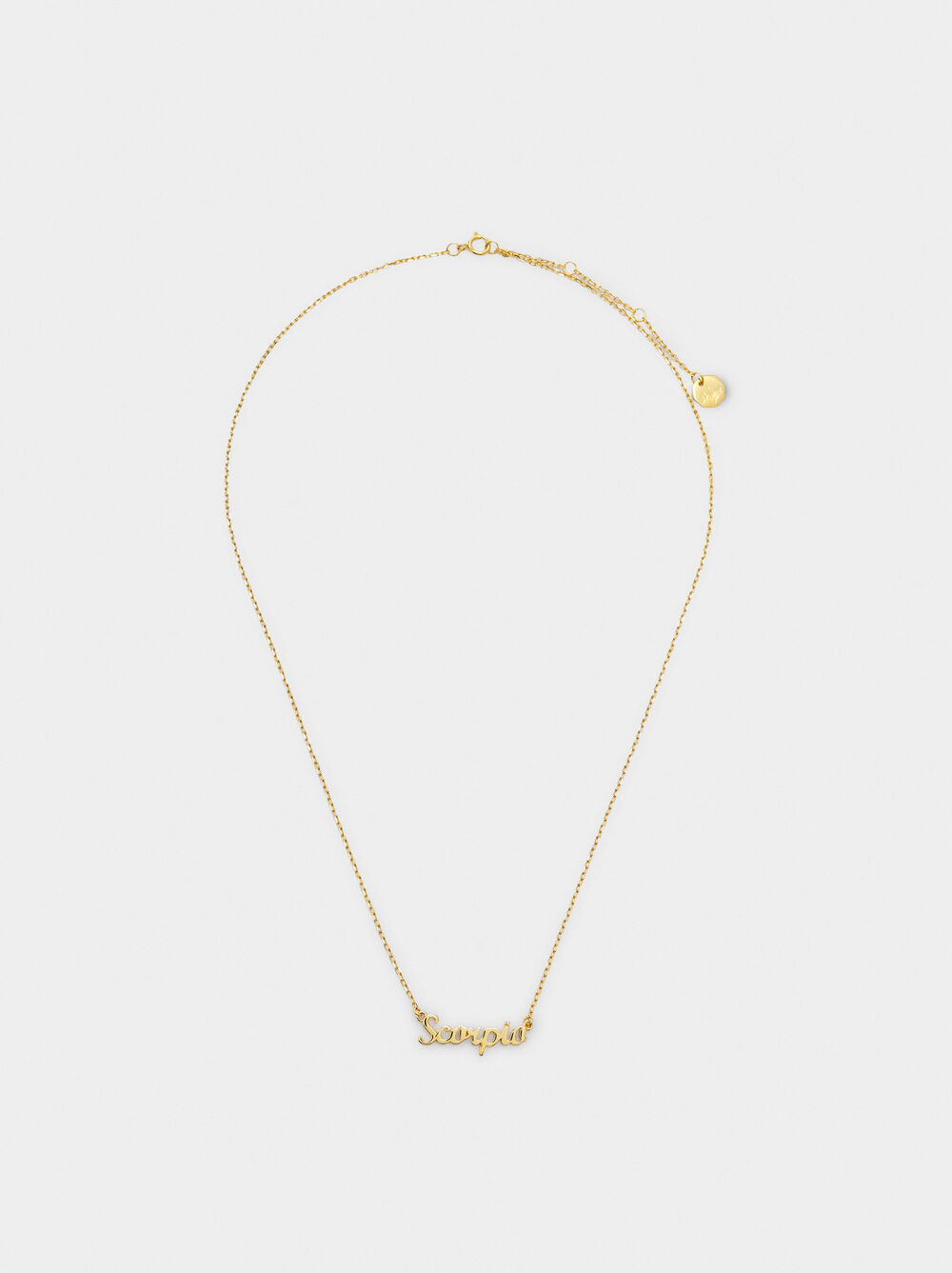 Necklace with zodiac sign LEO - 925 sterling silver