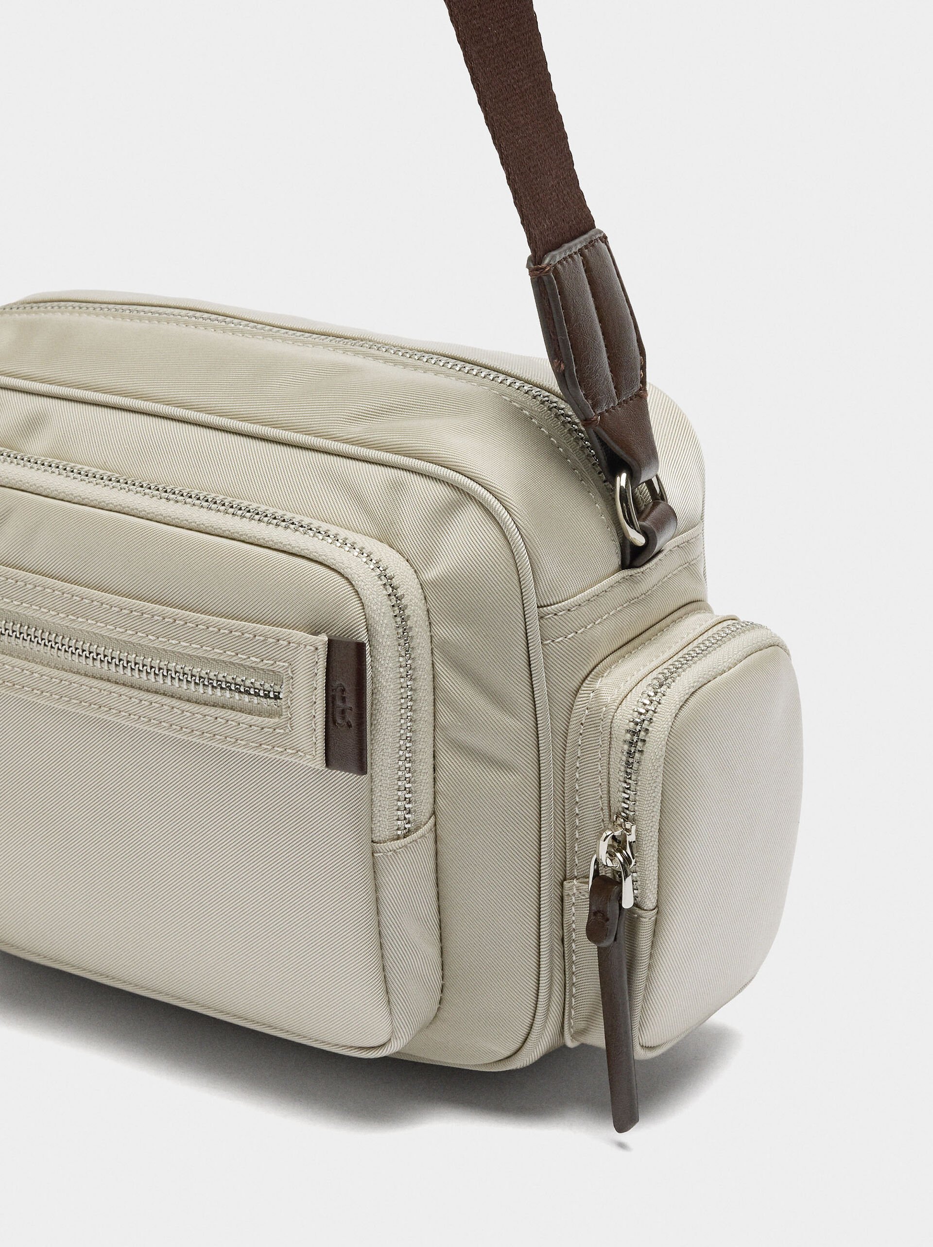 Nylon crossbody bag image number 2.0