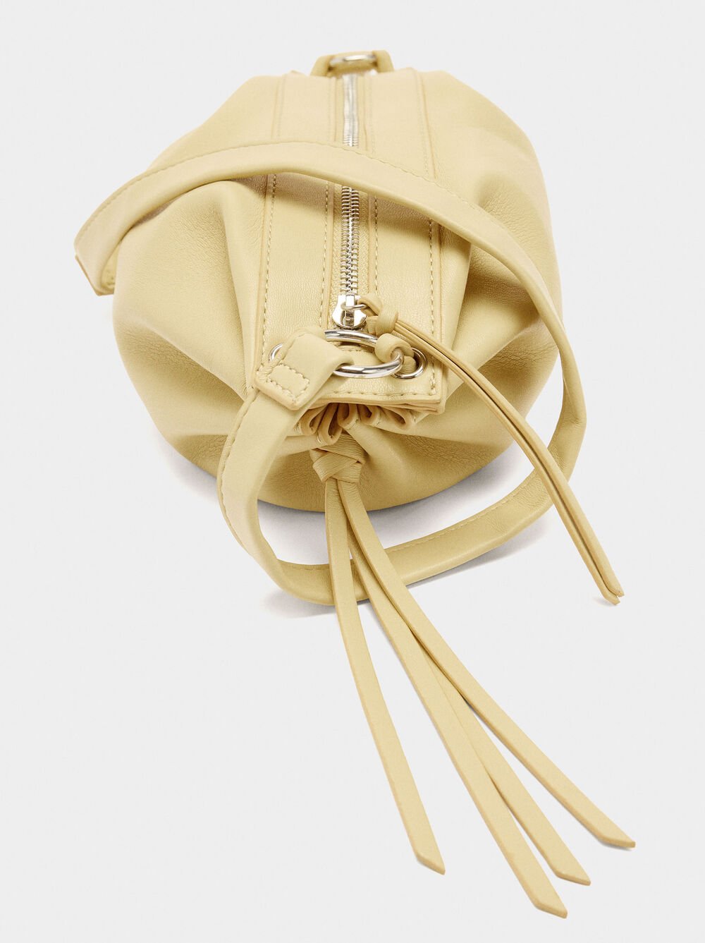 Sac bandoulière avec fronces