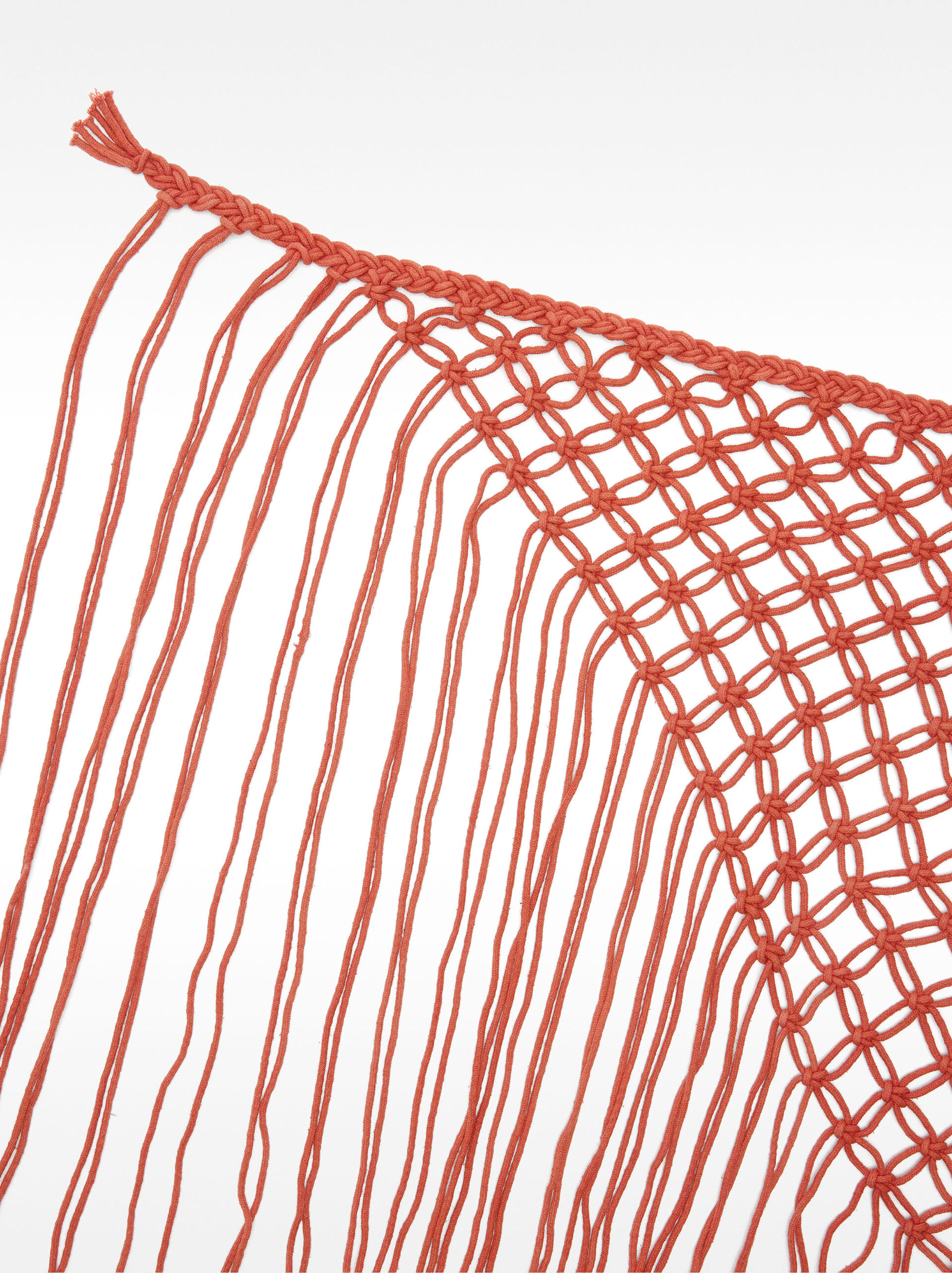 Macramé pareo with fringes image number 1.0