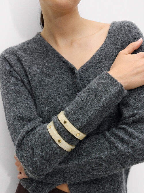 Conjunto de pulseras de resina