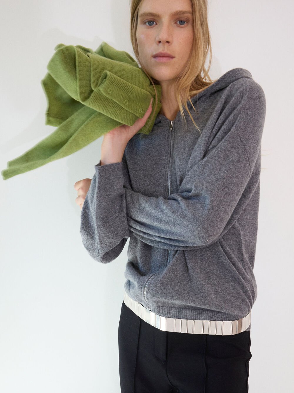 Cardigan with 100% cashmere
