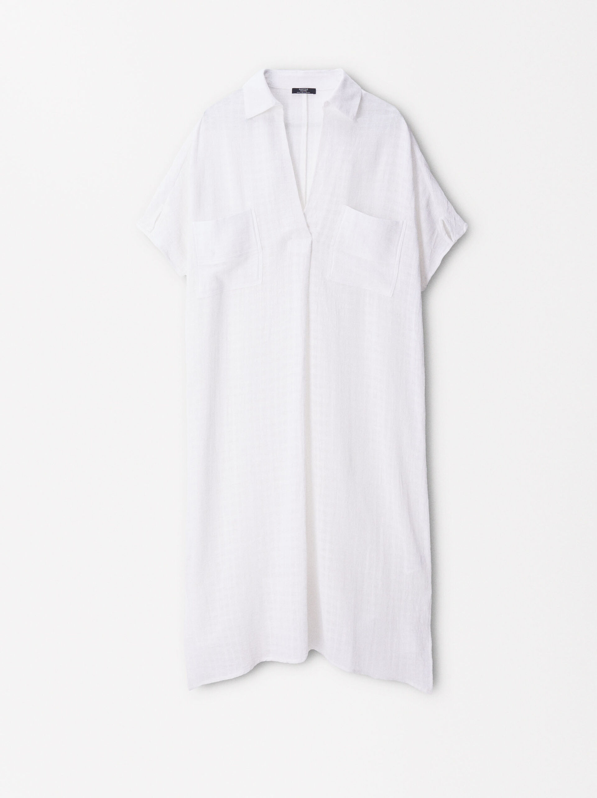 Cotton Shirt Dress image number 4.0
