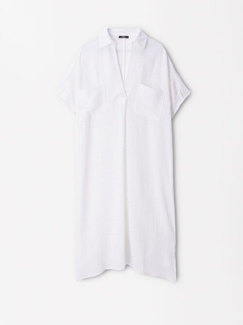 Cotton Shirt Dress