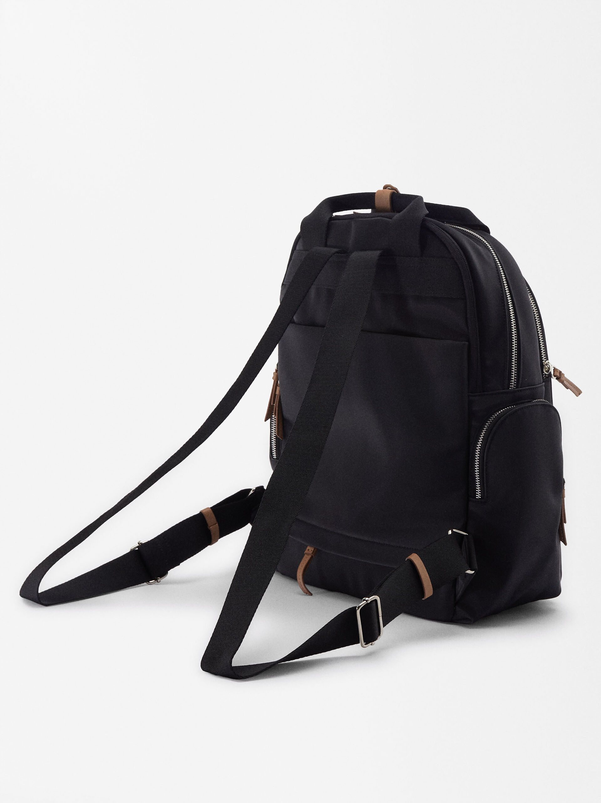 Nylon Backpack For 13” Laptop image number 2.0