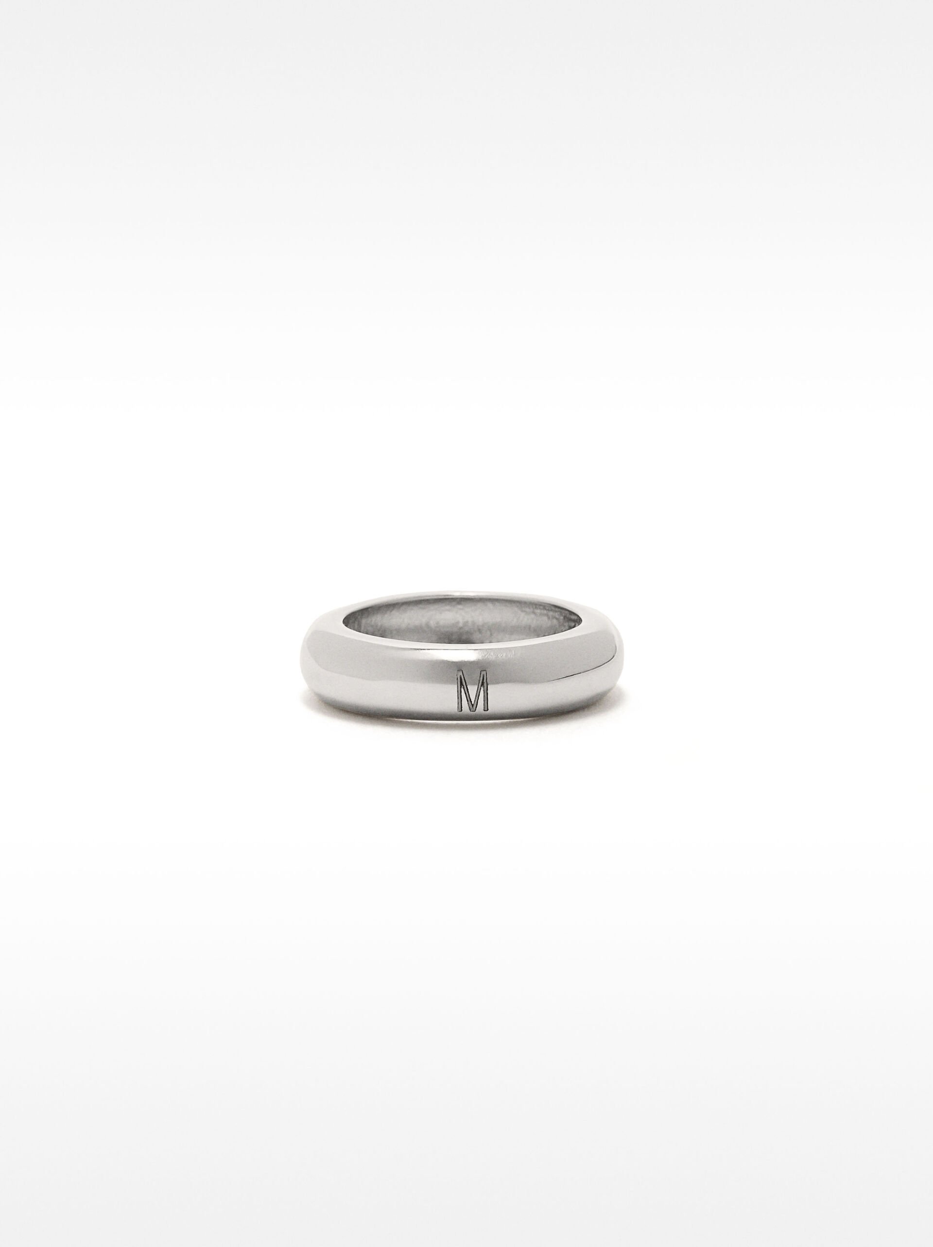 Rounded ring for pinky finger - 925 sterling silver image number 0.0