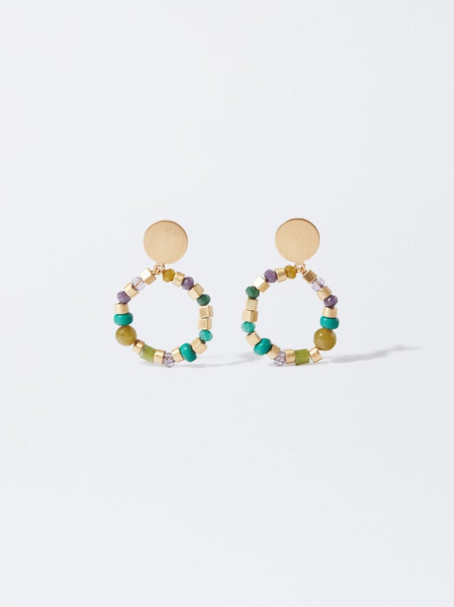 Earrings With Stones