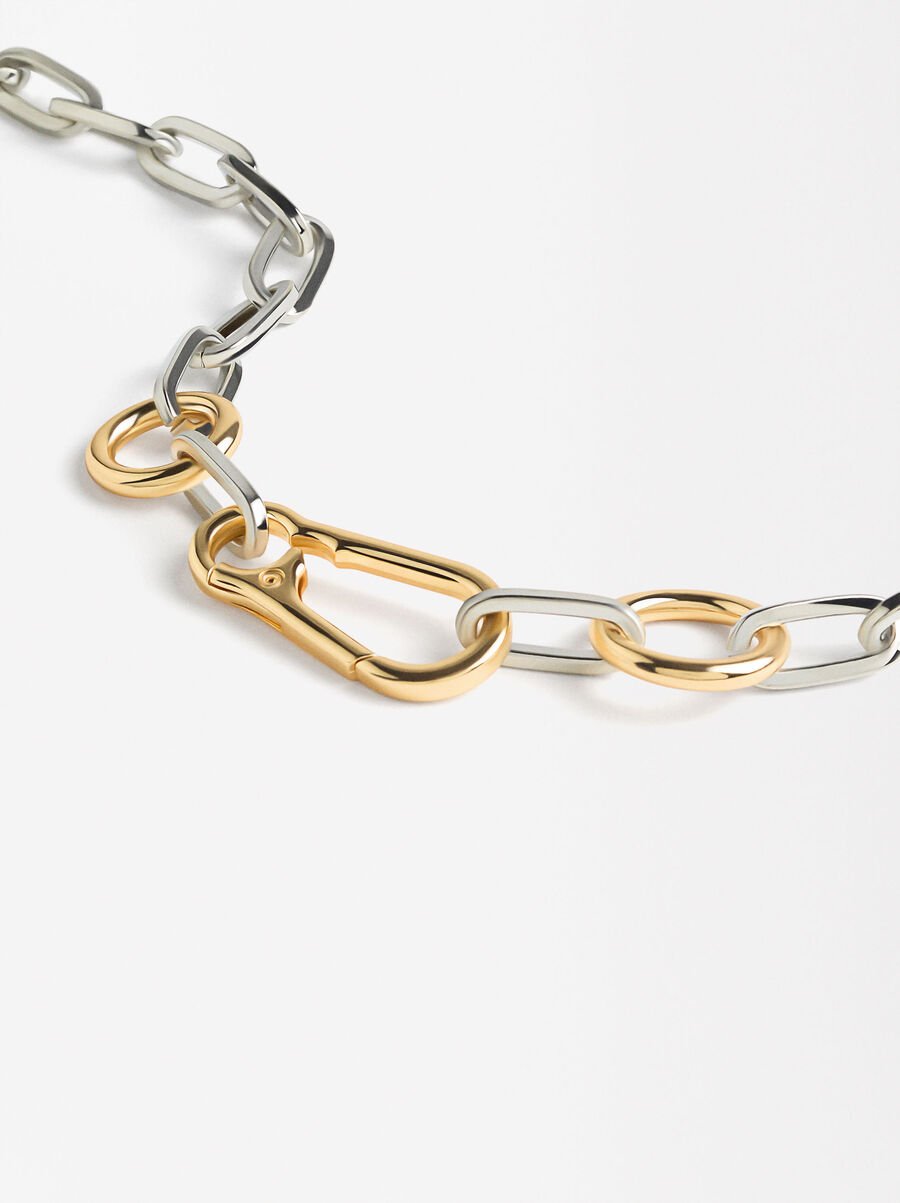 Collier court à maillons