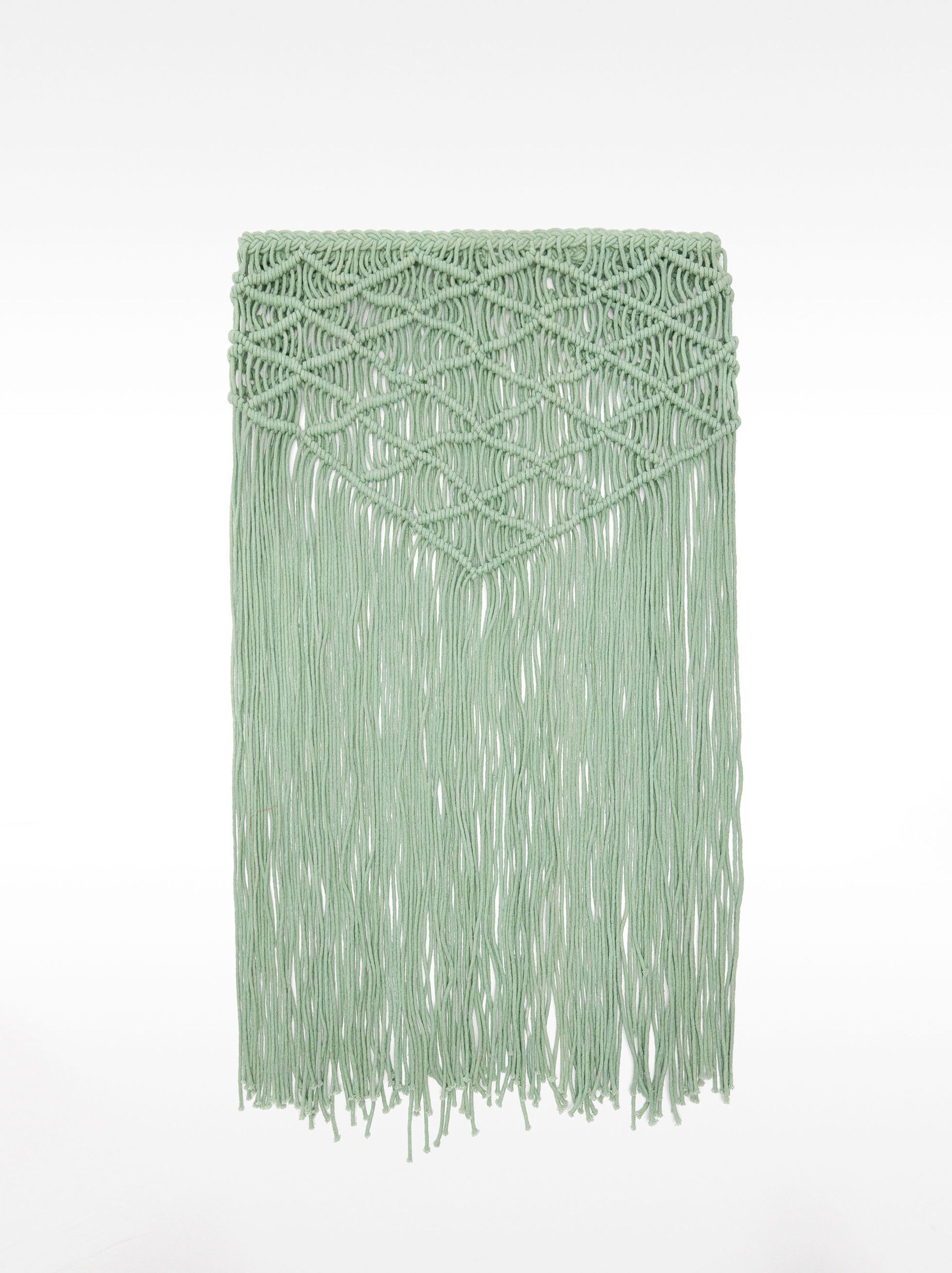 Macramé pareo with fringes image number 0.0