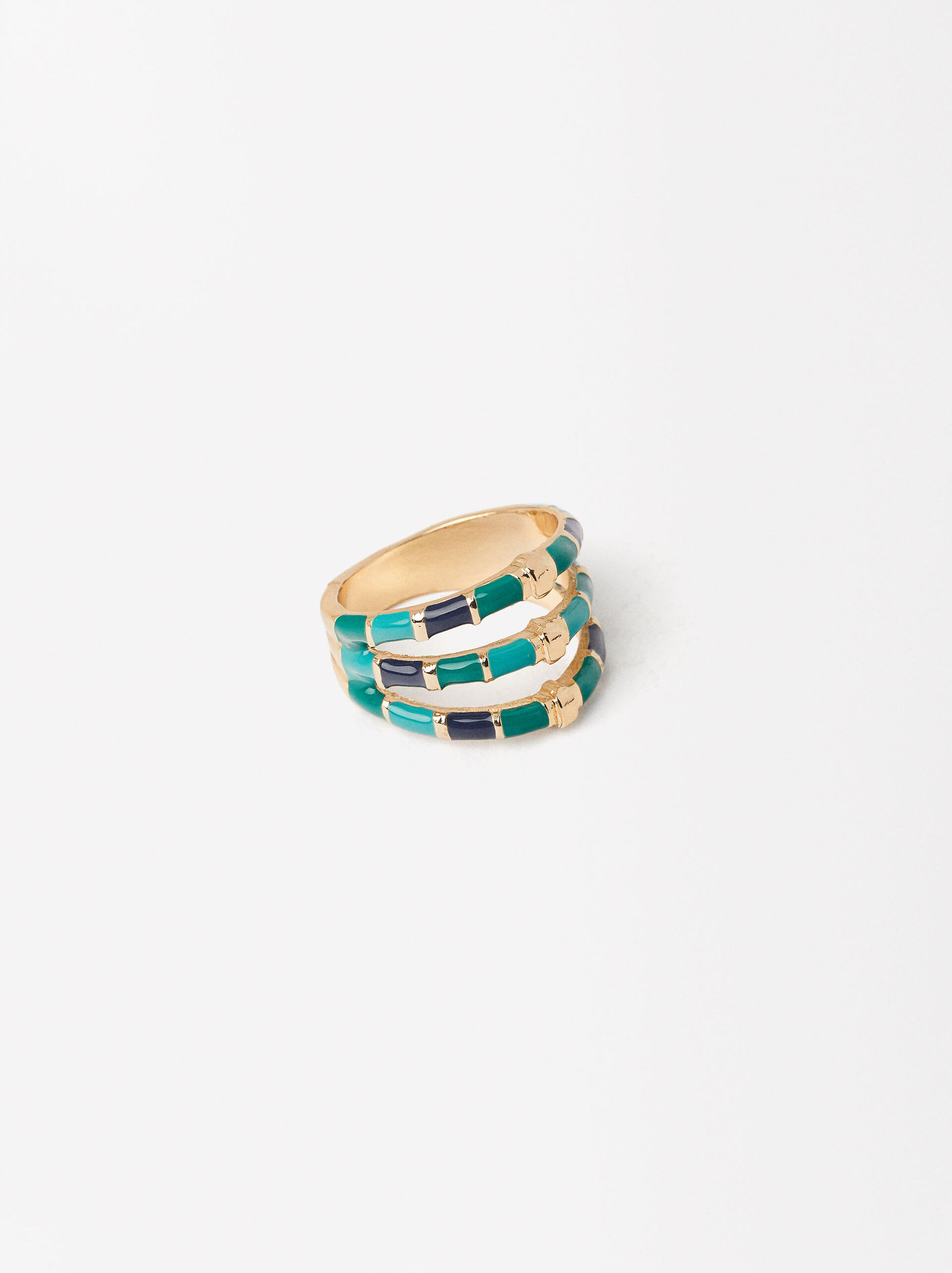 Multicolored Triple Ring image number 3.0