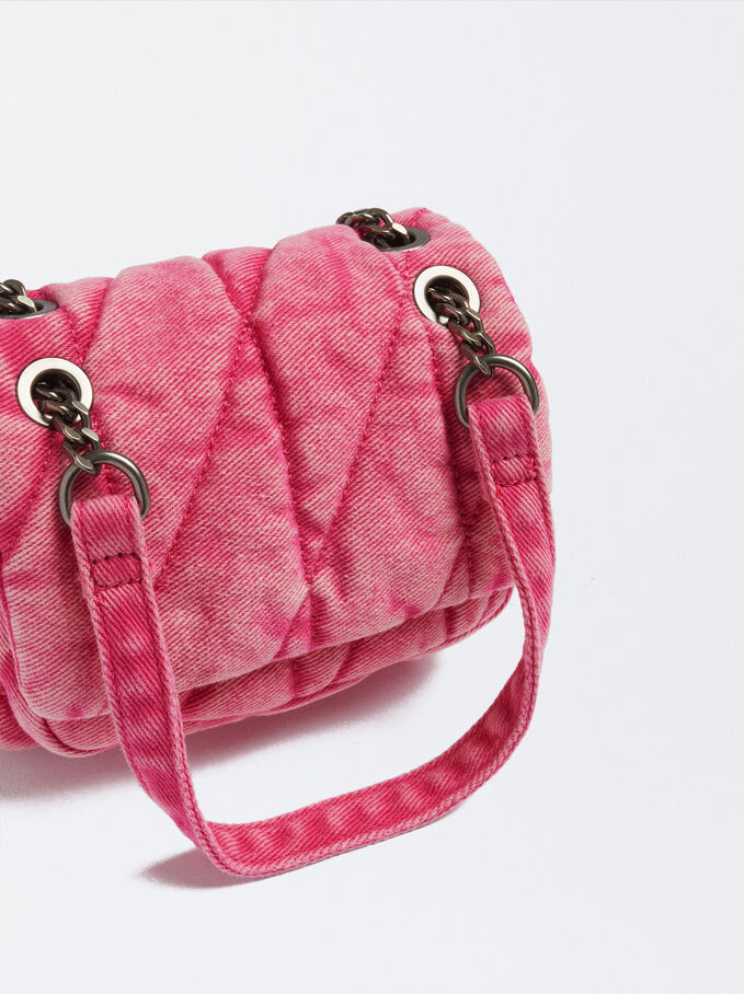 Denim Crossbody Bag Blue Woman Crossbody bags