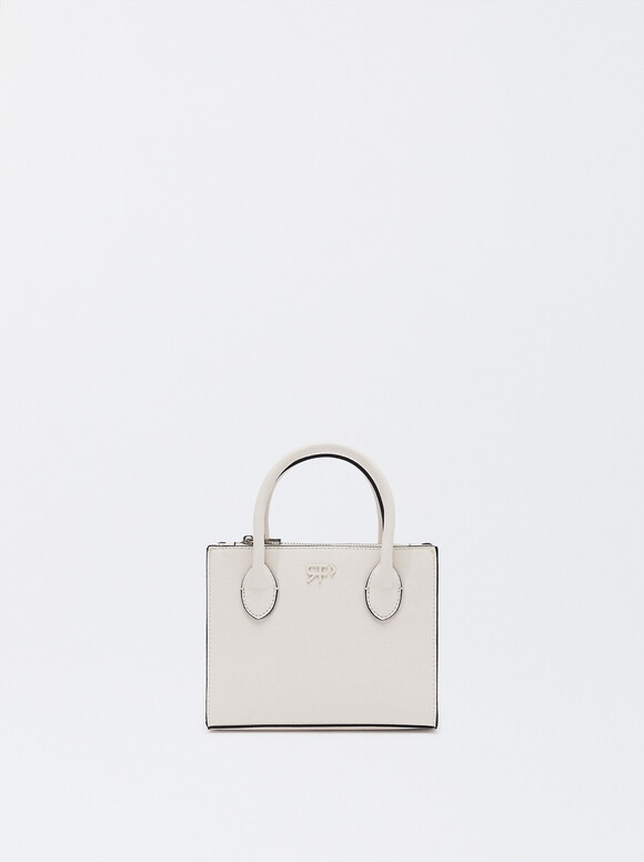 Mini Handbag, Ecru, hi-res