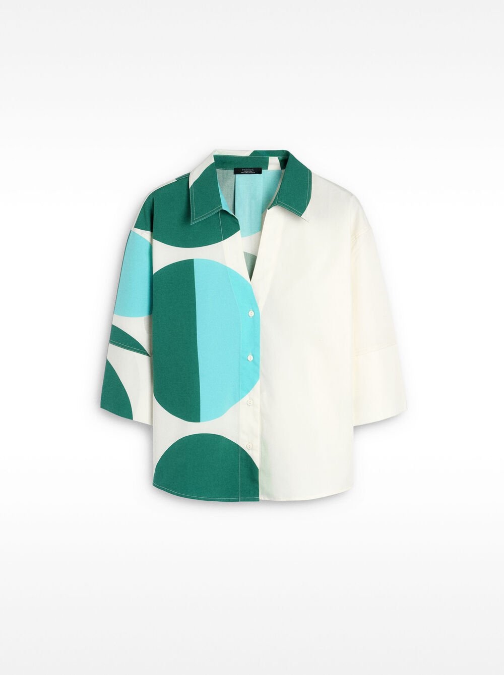 Camicia stampata 100% cotone