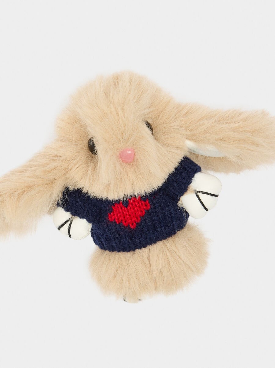 Llavero charm de conejo